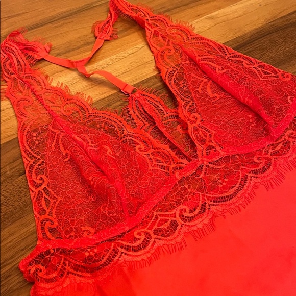 Adore me red Zandy chemise M - Picture 3 of 7